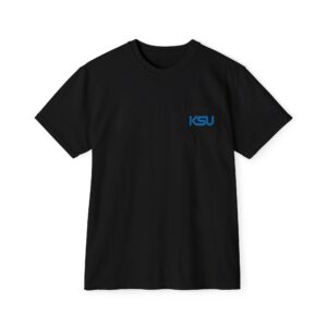 KSU Astronaut Pocket T-Shirt, Space Enthusiast Gear, Unisex Casual Wear, Perfect for Gifts & Events